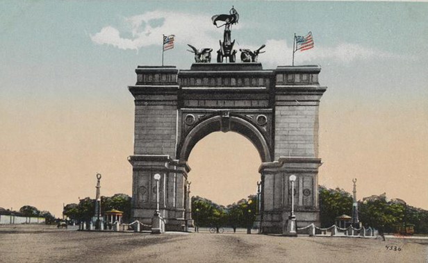 somebody-prospect-arch postcard 1905