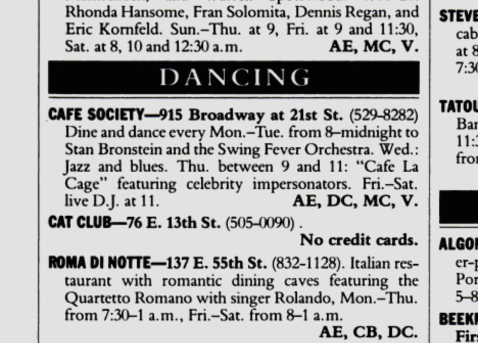 big-party new yiork mag 1991