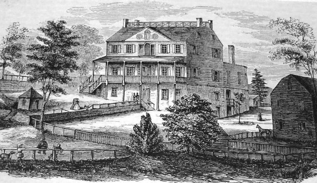 beekman house 1884 etching