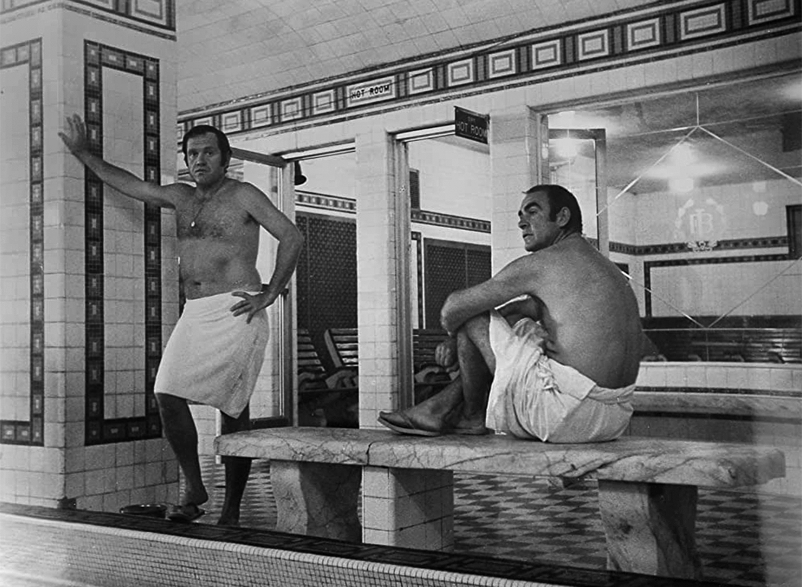 Alan King at Luxor Baths